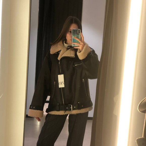 Women’s Shearling Coat - Picture 1 of 4